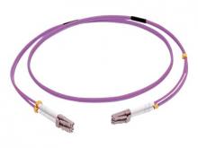C2G 5m LC/LC OM4 LSZH Fibre Patch - Purple - Patch-Kabel - LC Multi-Mode (M) zu LC Multi-Mode (M) - 5 m - Glasfaser - Duplex - 50/125 Mikrometer - OM4 - lila