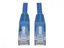 Eaton Tripp Lite Series Cat6 Gigabit Snagless Molded (UTP) Ethernet Cable (RJ45 M/M), PoE, Blue, 7 ft. (2.13 m) - Patch-Kabel - RJ-45 (M) zu RJ-45 (M) - 2.1 m - UTP - CAT 6 - geformt, ohne Haken, verseilt - Blau