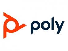 Poly - Ersatzhörer für VoIP-Telefon - mit Handset-Schnur (Packung mit 5) - für Poly VVX 1500