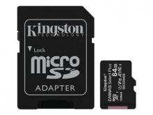 64GB micSDXC Canvas Select Plus 100R A1 C10 Card + ADP