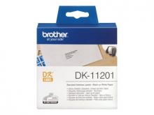 Brother DK-11201 - Schwarz auf Weiß - 29 x 90 mm 400 Etikett(en) (1 Rolle(n) x 400) Adressetiketten - für Brother QL-1050, 1060, 1110, 500, 550, 560, 570, 580, 600, 650, 700, 710, 720, 820