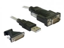 Delock - Serieller Adapter - USB - RS-232