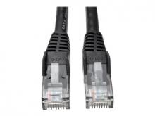 Eaton Tripp Lite Series Cat6 Gigabit Snagless Molded (UTP) Ethernet Cable (RJ45 M/M), PoE, Black, 6 ft. (1.83 m) - Patch-Kabel - RJ-45 (M) zu RJ-45 (M) - 1.83 m - UTP - CAT 6 - IEEE 802.3ba - geformt, ohne Haken, verseilt - Schwarz