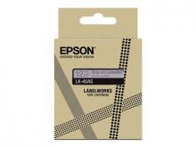 Epson LabelWorks LK-4UAS - Grau auf Lavendel - Rolle (1,2 cm x 8 m) 1 Kassette(n) Hängebox - Bandkassette - für LabelWorks LW-C410, LW-C610