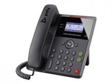 Poly Edge B30 - VoIP-Telefon - fünfwegig Anruffunktion - SIP - 16 Zeilen - Schwarz