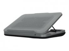 Targus Chill Mat - Notebook-Lüfter - einstellbarer Ständer - mit 2 Ventilatoren - 45.7 cm (18") - Grau