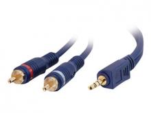 Kabel / 2 m  3,5 m Stereo TO 2 RCA M ST