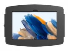 Compulocks Galaxy Tab A8 10.5" Space Enclosure Wall Mount - Gehäuse - für Tablett - verriegelbar - hochwertiges Aluminium - Schwarz - Bildschirmgröße: 26.7 cm (10.5") - Montageschnittstelle: 100 x 100 mm - Wandmontage - für Samsung Galaxy Tab A8 (10.