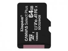64GB micSDXC Canvas Select Plus 100R A1 C10 Single Pack w/o ADP