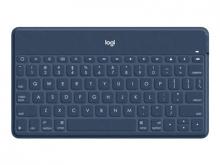 Logitech Keys-To-Go - Tastatur - Bluetooth - QWERTY - Nordisch (Dänisch/Finnisch/Norwegisch/Schwedisch) - Classic Blue