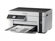 Epson EcoTank ET-M2120 - Multifunktionsdrucker - s/w - Tintenstrahl - A4/Legal (Medien) - bis zu 15 Seiten/Min. (Drucken) - 150 Blatt - USB, Wi-Fi - weiß