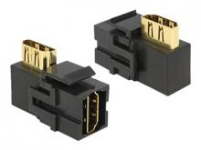 Delock Keystone module - Modularer Einschub (Kopplung) - HDMI - Schwarz