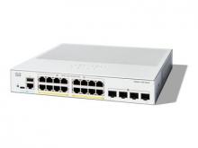 Cisco Catalyst 1300-16P-4X - Switch - L3 - managed - 16 x 10/100/1000 (PoE+) + 4 x 10Gb Ethernet SFP+ - an Rack montierbar - PoE+ (120 W)