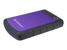 Transcend StoreJet 25H3P - Festplatte - 2 TB - extern (tragbar) - 2.5" (6.4 cm) - USB 3.0 - Purpur brillant