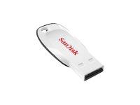 SanDisk Cruzer Blade - USB-Flash-Laufwerk - 16 GB - USB 2.0 - weiß