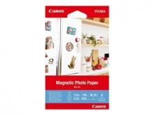Canon Magnetic Photo Paper MG-101 - Glänzend - 13 mil - 100 x 150 mm - 670 g/m² - 178 Pfund - 5 Blatt magnetisches Fotopapier - für PIXMA TS7450i