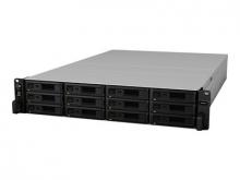 Synology RackStation RS3618XS - NAS-Server - 12 Schächte - Rack - einbaufähig - SATA 6Gb/s - RAID RAID 0, 1, 5, 6, 10, JBOD, RAID F1 - RAM 8 GB - Gigabit Ethernet - iSCSI Support - 2U