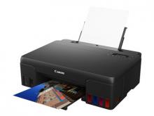 Canon PIXMA G550 - Drucker - Farbe - Tintenstrahl - nachfüllbar - A4/Legal - bis zu 3.9 ipm (einfarbig)/ bis zu 3.9 ipm (Farbe) - Kapazität: 100 Blätter - USB 2.0, Wi-Fi(n)