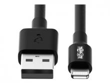 Eaton Tripp Lite Series USB-A to Lightning Sync/Charge Cable (M/M) - MFi Certified, Black, 3 ft. (0.9 m) - Daten-/Netzkabel - USB männlich zu Lightning männlich - 1 m - Schwarz