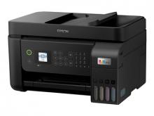 Epson EcoTank ET-4800 - Multifunktionsdrucker - Farbe - Tintenstrahl - nachfüllbar - A4 (Medien) - bis zu 10 Seiten/Min. (Drucken) - 100 Blatt - 33.6 Kbps - USB, LAN, Wi-Fi - Schwarz