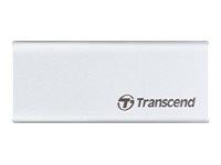Transcend ESD260C - SSD - 250 GB - extern (tragbar) - USB 3.1 Gen 2 - Silber