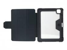 DICOTA Folio Case - Flip-Hülle für Tablet - Polycarbonat, Thermoplastisches Polyurethan (TPU), recyceltes Polyethylen - Schwarz - 10.9" - für Apple 10.9-inch iPad (10. Generation)