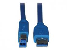 Eaton Tripp Lite Series USB 3.2 Gen 1 SuperSpeed Device Cable (A to B M/M), 6 ft. (1.83 m) - USB-Kabel - USB Typ A (M) zu USB Type B (M) - USB 3.0 - 1.8 m - Blau