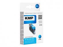 KMP H110 - 8 ml - Cyan - kompatibel - Tintenpatrone (Alternative zu: HP 364, HP CB318EE) - für HP Deskjet 35XX, Photosmart 55XX, 55XX B111, 65XX, 7510 C311, 7520, Wireless B110