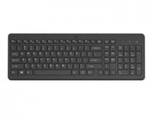 HP 225 - Tastatur - 2,5-Zonen-Layout - kabellos - 2.4 GHz - Deutsch - Schwarz