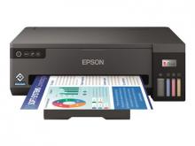 Epson EcoTank ET-14100 - Drucker - Farbe - Tintenstrahl - ITS - A3 - 4800 x 1200 dpi - bis zu 15 Seiten/Min. (einfarbig)/bis zu 8 Seiten/Min. (Farbe) - Kapazität: 100 Blätter - USB, Wi-Fi - Schwarz