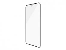 PanzerGlass Case Friendly - Bildschirmschutz für Handy - Glas - Rahmenfarbe schwarz - für Apple iPhone 11, XR