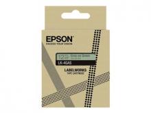 Epson LabelWorks LK-4GAS - Grau auf Grün - Rolle (1,2 cm x 8 m) 1 Kassette(n) Hängebox - Bandkassette