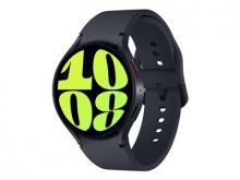Samsung Galaxy Watch6 - 44 mm - intelligente Uhr mit Sportband - Graphit - Bandgröße: M/L - Anzeige 3.73 cm (1.5") - 16 GB - NFC, Wi-Fi, Bluetooth - 33.3 g - Graphite