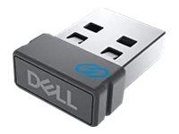 Dell Universal Pairing Receiver WR221 - Wireless Maus- / Tastaturempfänger - USB, RF 2,4 GHz - Titan Gray - für Dell KM7120W, MS5320W, MS5120W, MS3320W, KM717*, KM714*, KM636*, WK717*, WM514*, WM326*, WM527*, WM126*, KB500*, KB700*, KB740*, MS300* (*